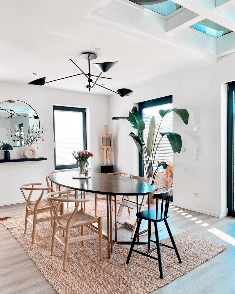 Haus im modernem Boho Style mit natürlichen Materialien