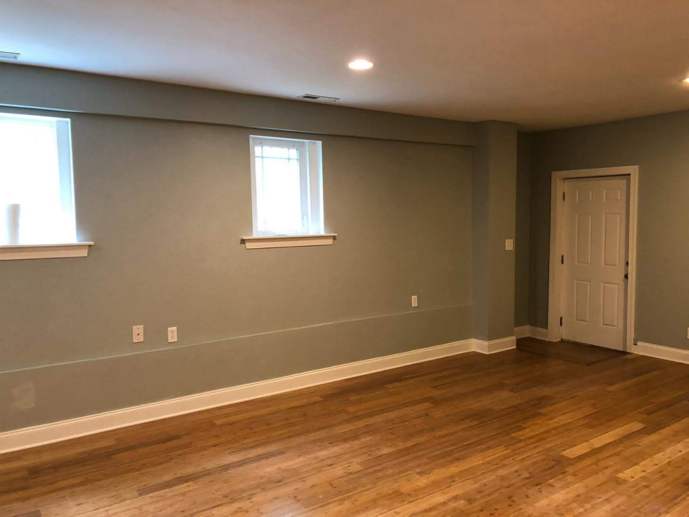 15th St. Contemporary Basement Remodel