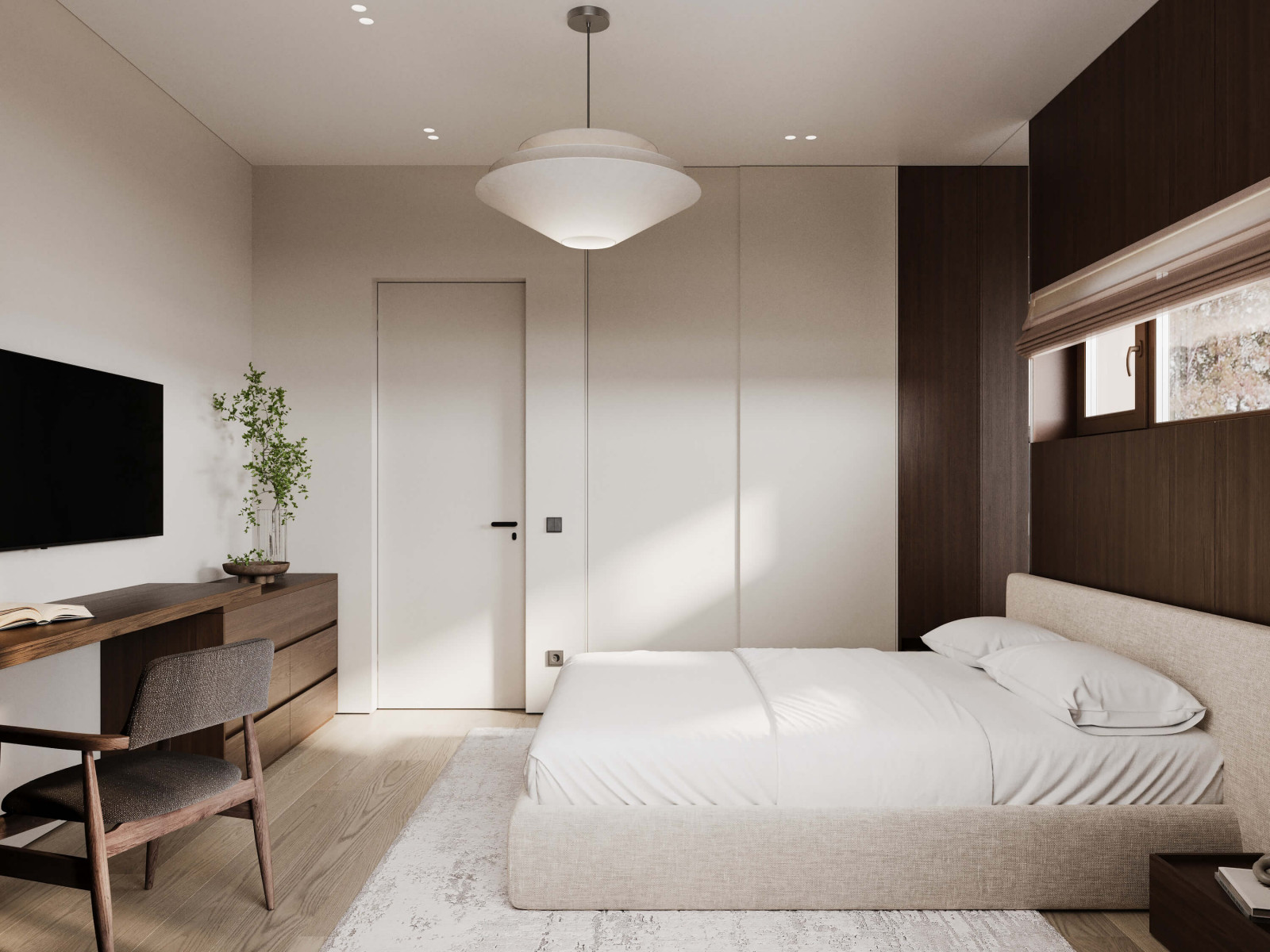 Суровый уют | Дизайн одноэтажного дома в Балашихе