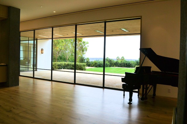 Shadow Residence contemporary-vardagsrum