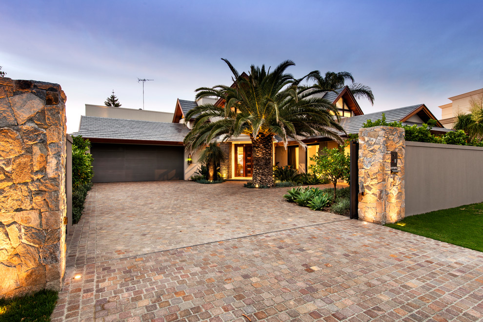 Contemporary exterior in Perth.