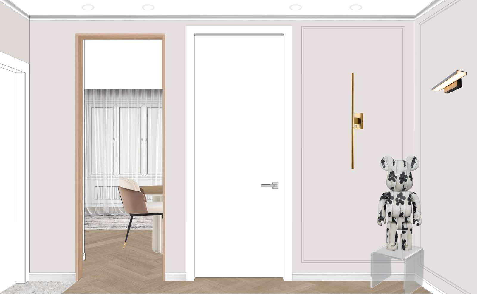 Коллажи квартиры для Алины ЖК Новый Лесснер. 2024