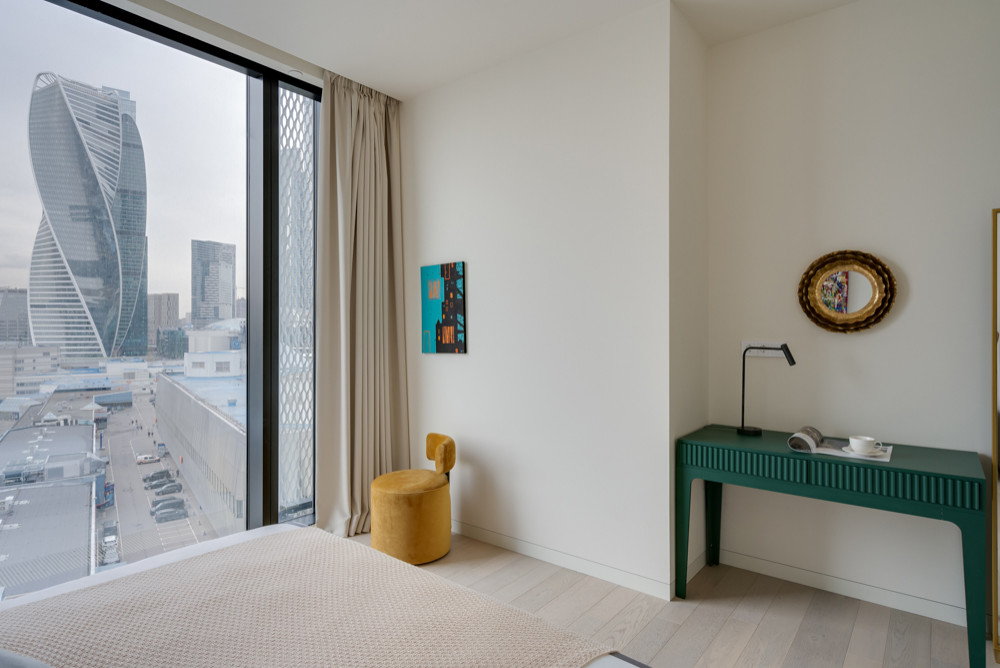 Комплектация и хоумстейджинг в небоскребе Москва Сити, ЖК Capital Towers