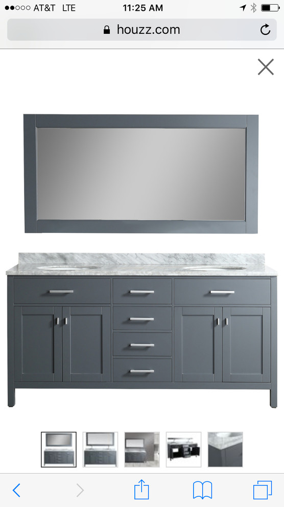 1 vanity light centered or 2 vanity lights on over each sink?