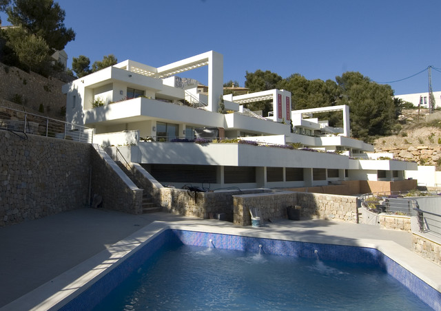 Edificios 2 modern-exterior