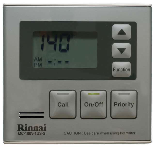 Rinnai MC100V1 Deluxe Tankless Water Heater WallMounted Controller
