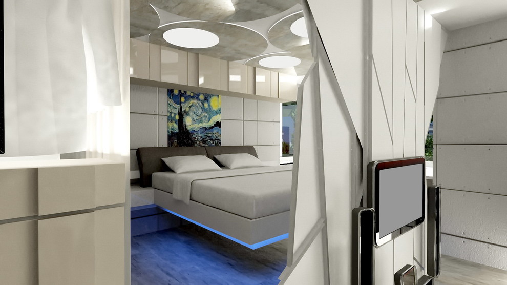 квартира-студия 55 кв м