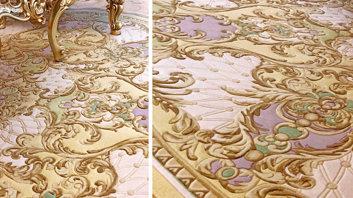 Ковер в гостиную (КП "Жуковка XXI")