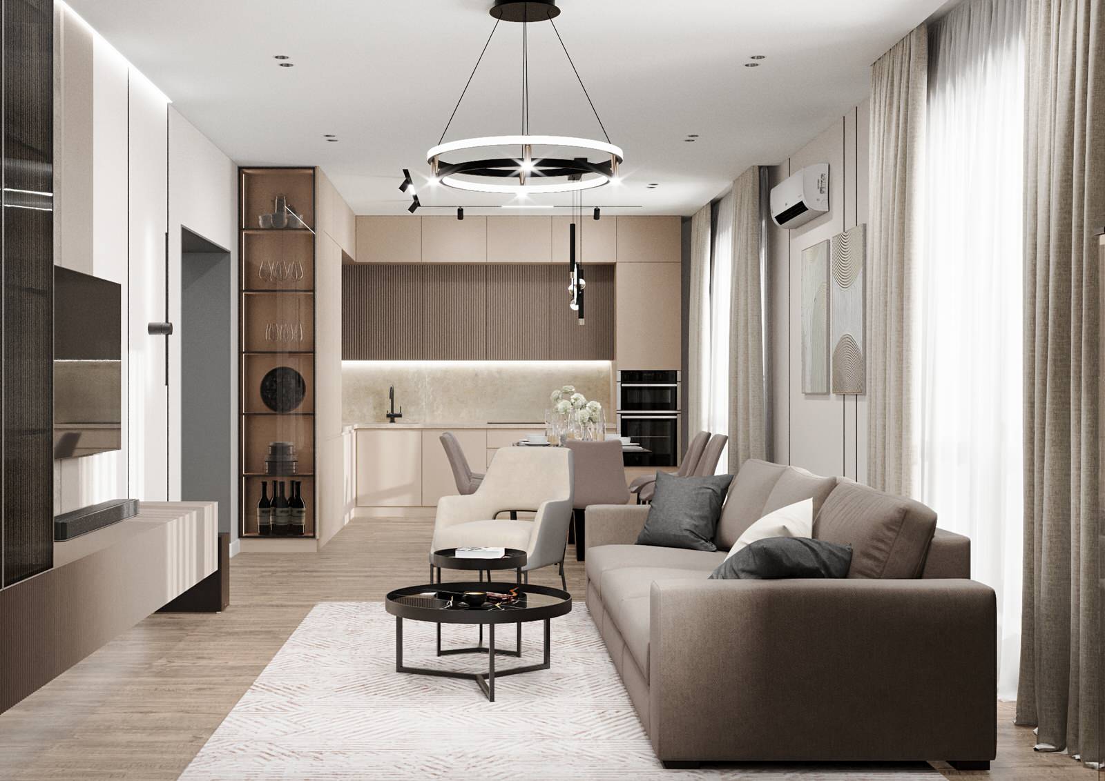 Частный одноэтажный дом