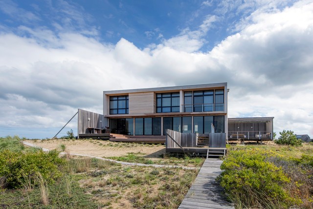 Corn Hill Residence moderno-fachada