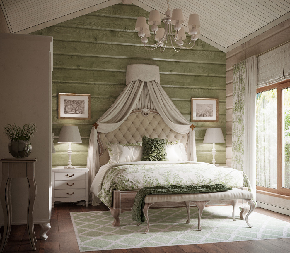 Интерьер в стиле Прованс в пос. Медное Озеро