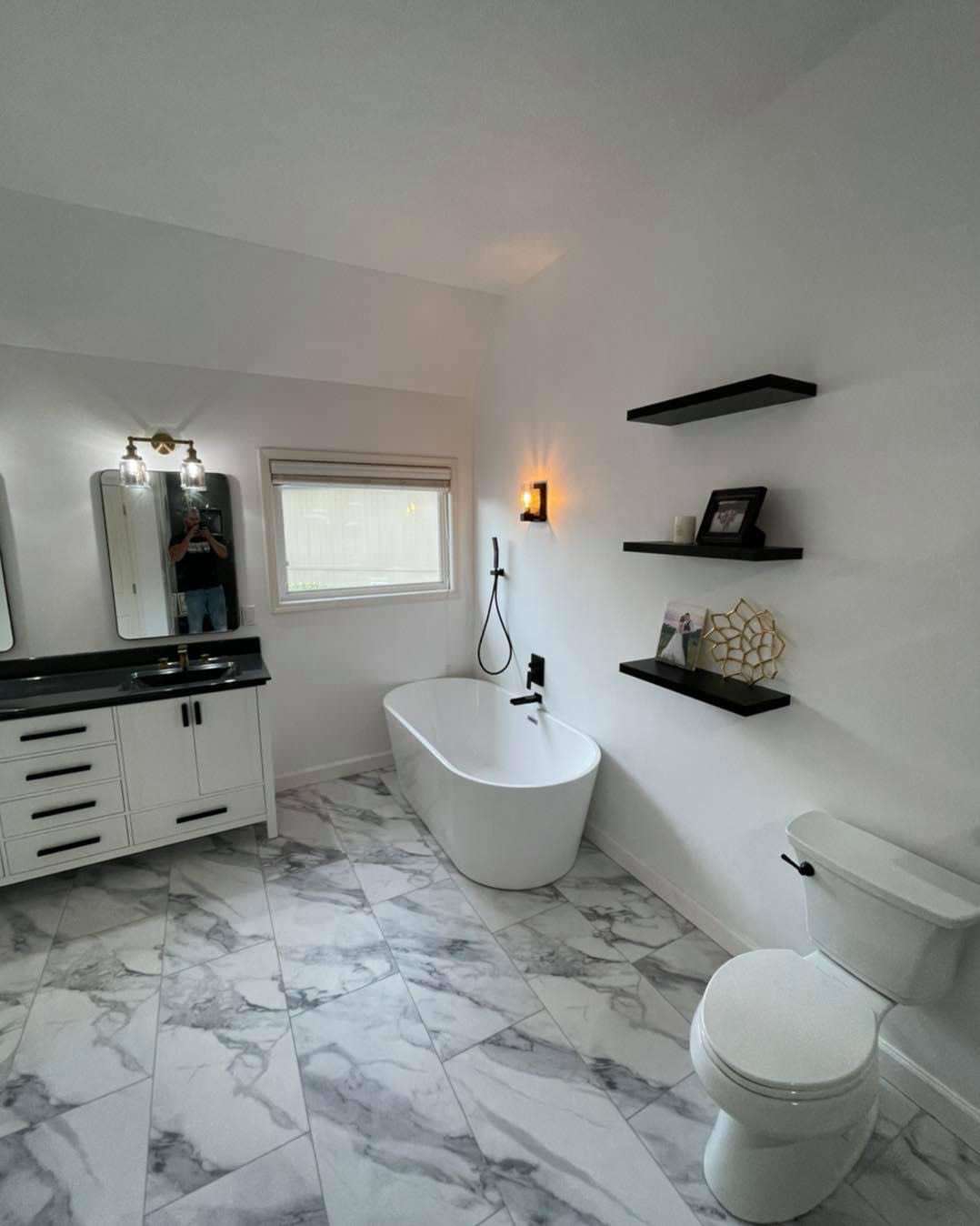 Contemporary Bathroom Remodel