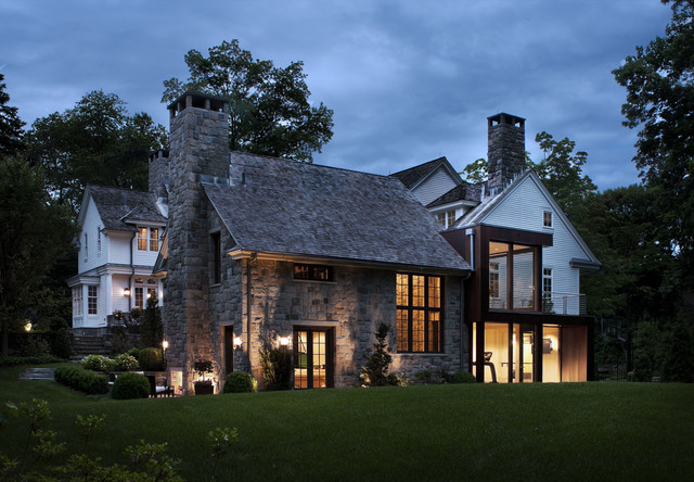 Darien Addition contemporain-facade