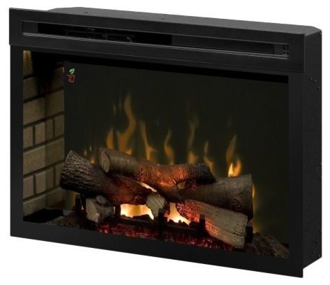 Multi-Fire XD Realogs Electric Fireplace, 33"