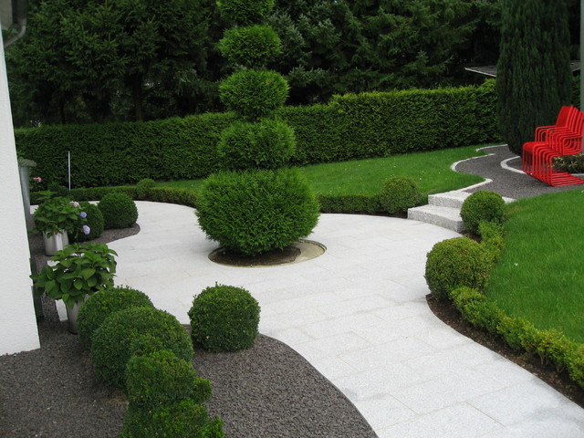 Terrasse Granit contemporary-traedaeck