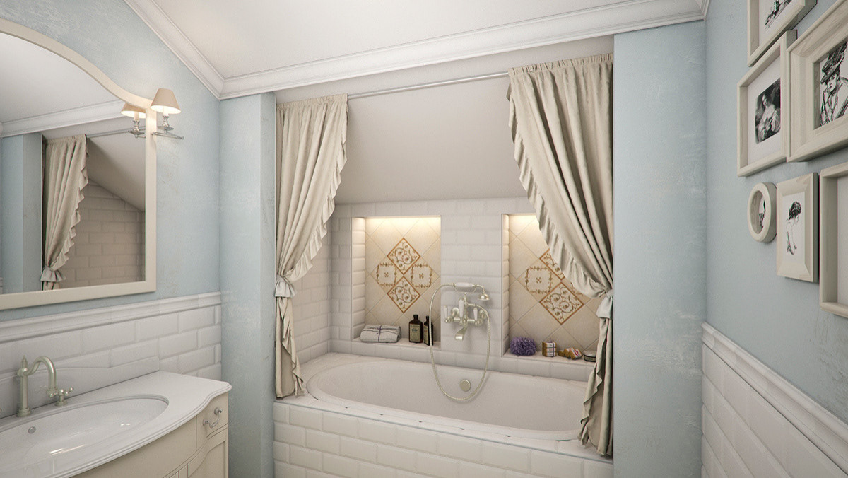 Дизайн проект дома в стиле "Прованс"