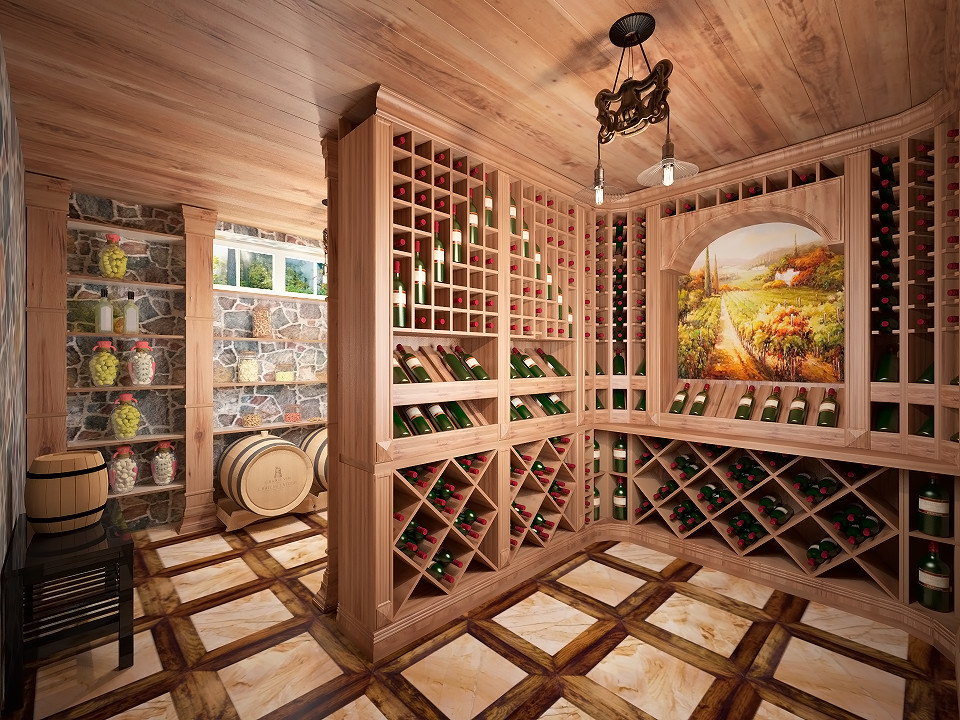 Дом в стиле прованс с акцентами русского стиля