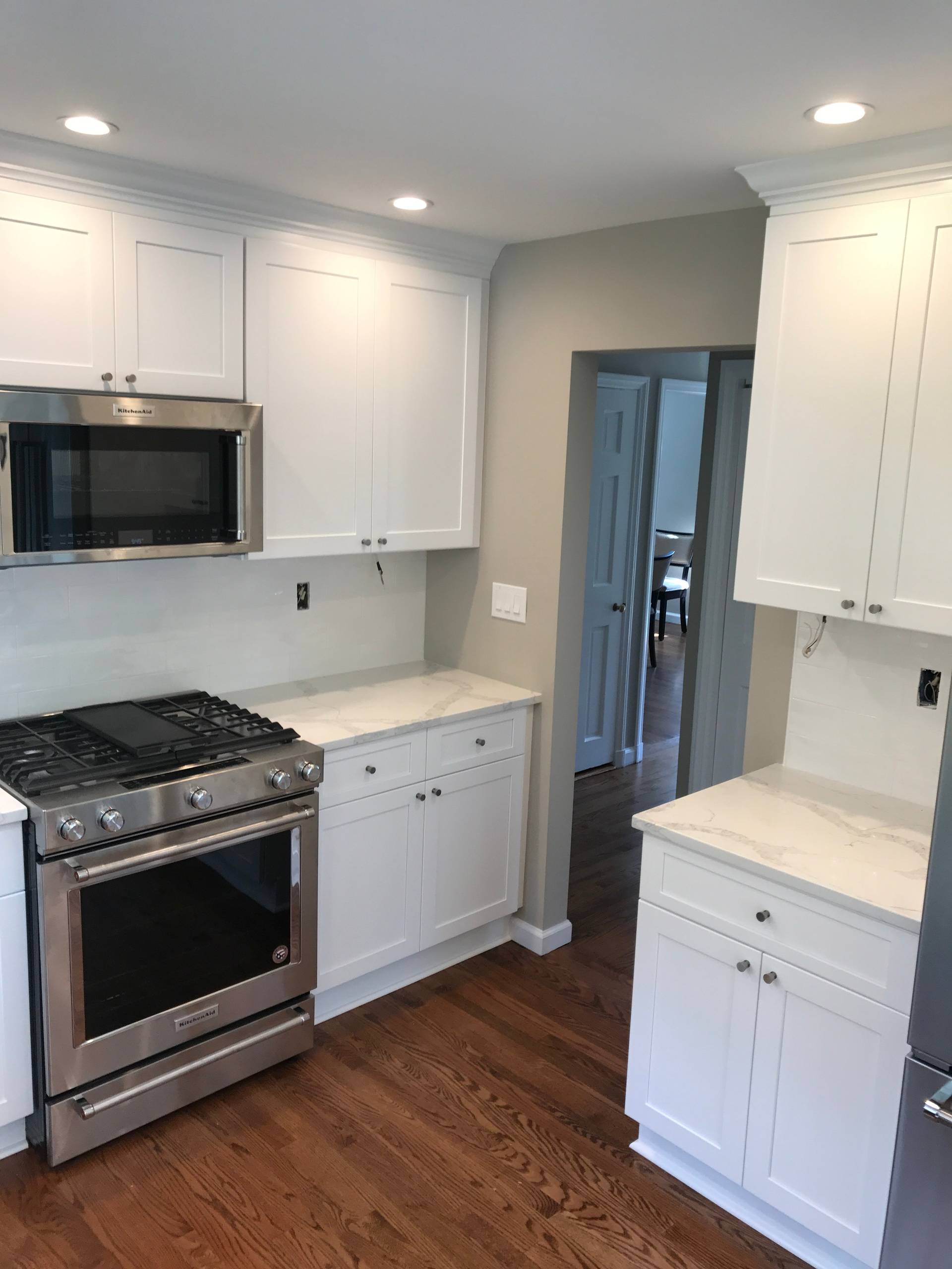 Bermiss , shaker white kitchen