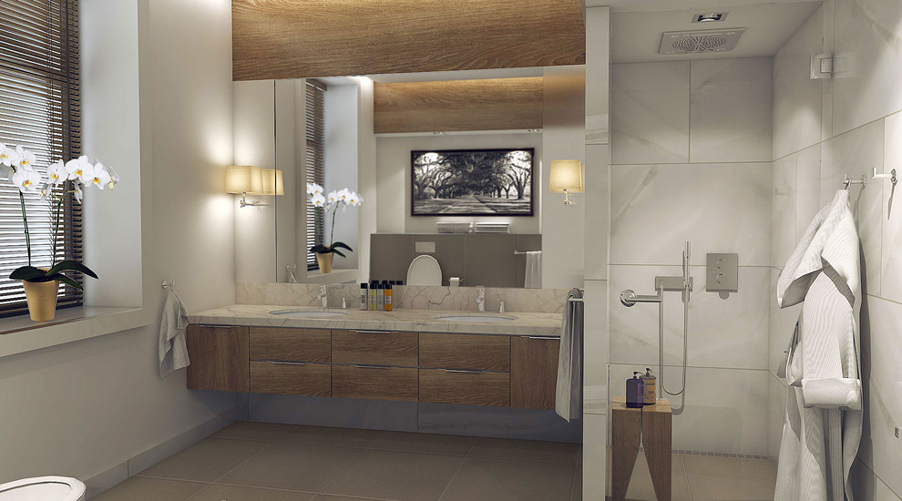 Современный интерьер с классическими акцентами