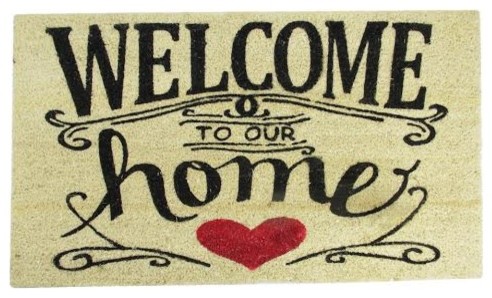 30 X18 Welcome To Our Home Outdoor Door Mat