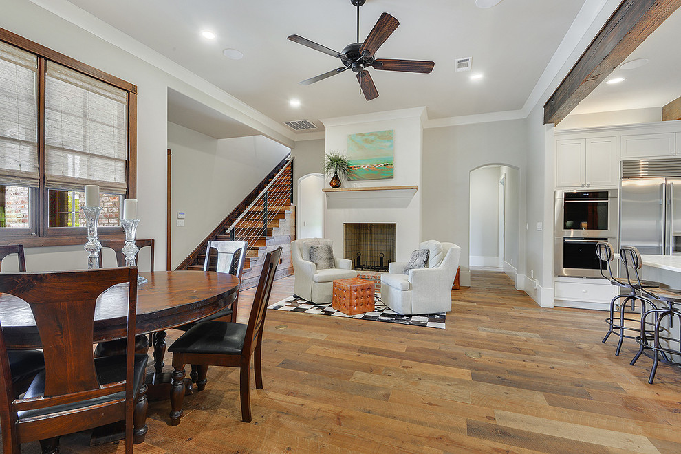This is an example of a transitional home design in New Orleans.