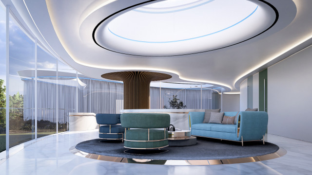 Temporal Echo - Sunroom moderne-udestue
