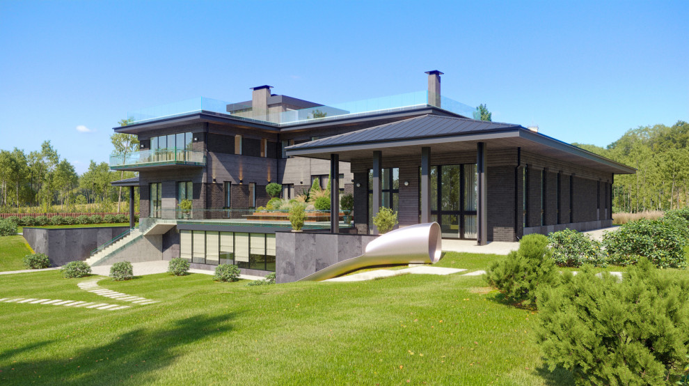 Экстерьер загородного дома