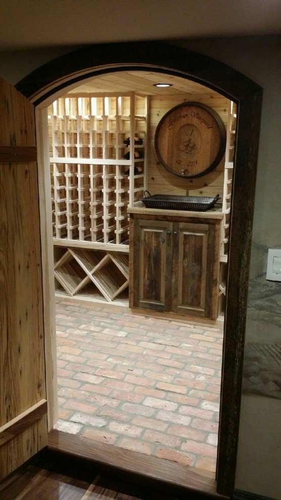 Photo of a country wine cellar in Kansas City.