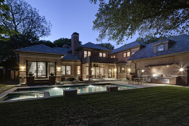 Greenbrier Residence klassisk-fasad
