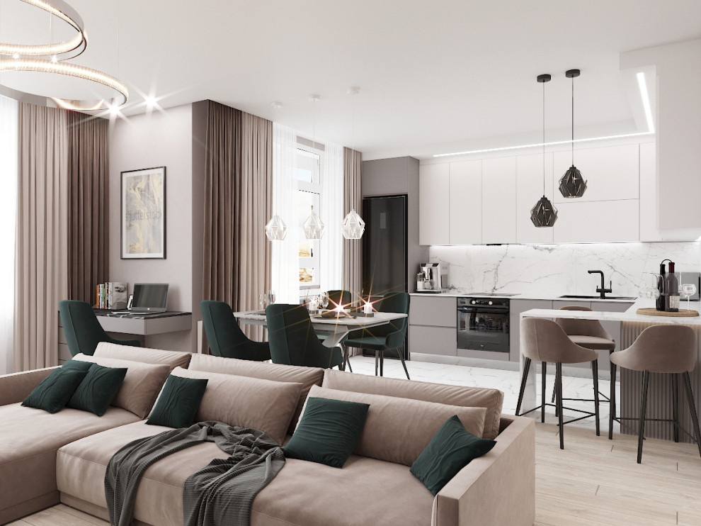 Трехкомнатная квартира в ЖК "Успенский"