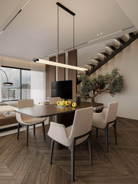 Duplex Apartment rendering