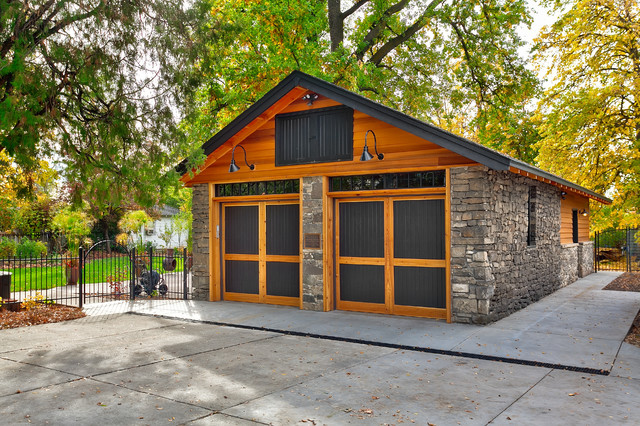 Historic Garage Remodel - Craftsman - Garage - Boise - by King 