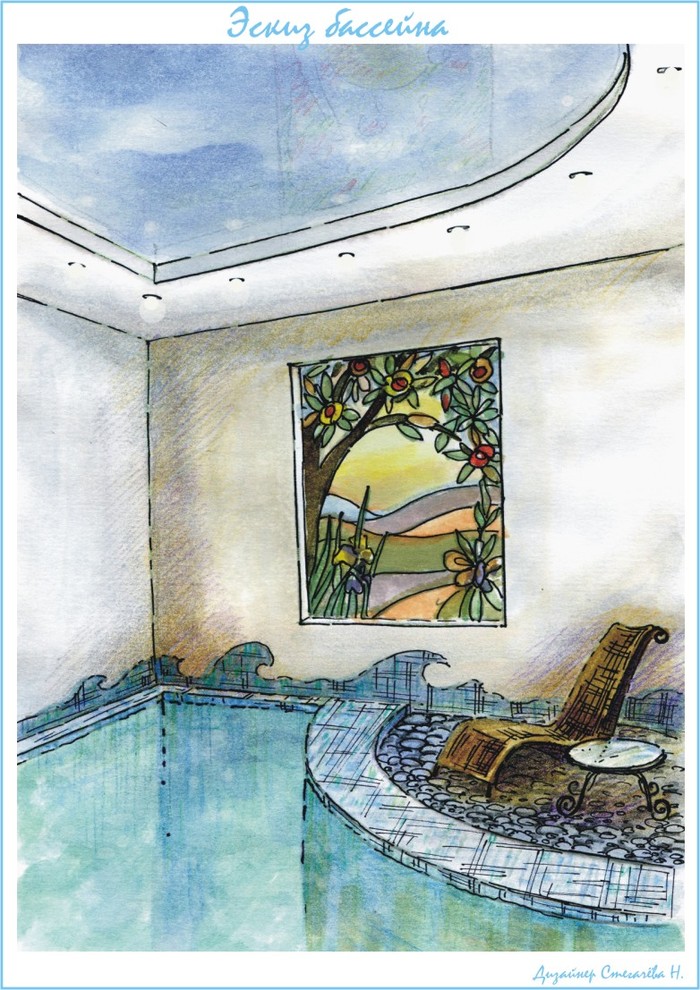 Дом с бассейном