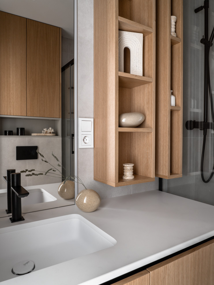 Дизайн интерьера квартиры в современном стиле в ЖК Метрополия