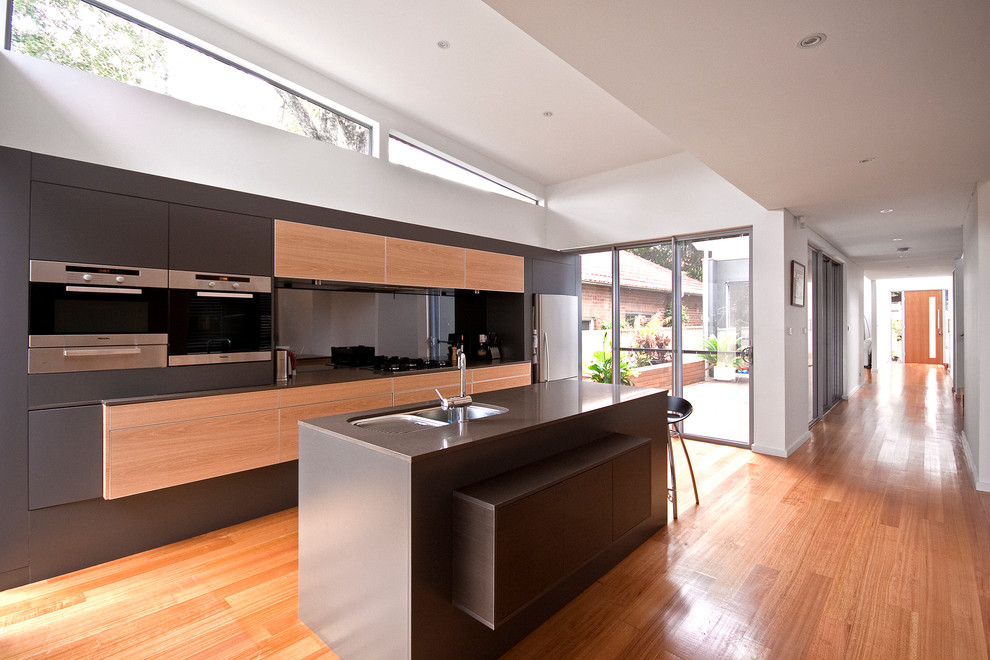 Photo of a contemporary kitchen in Central Coast.