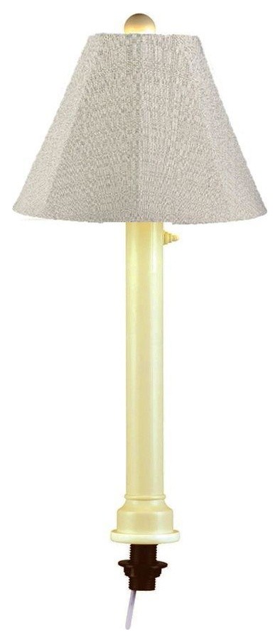 Patio Living Concepts Lamps Catalina 28 in. Bisque Umbrella Outdoor Table Lamp