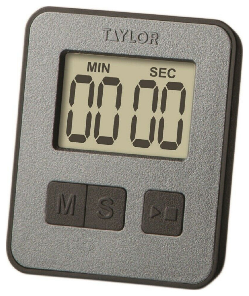 Taylor 5842N15 Digital Slim Timer, Grey