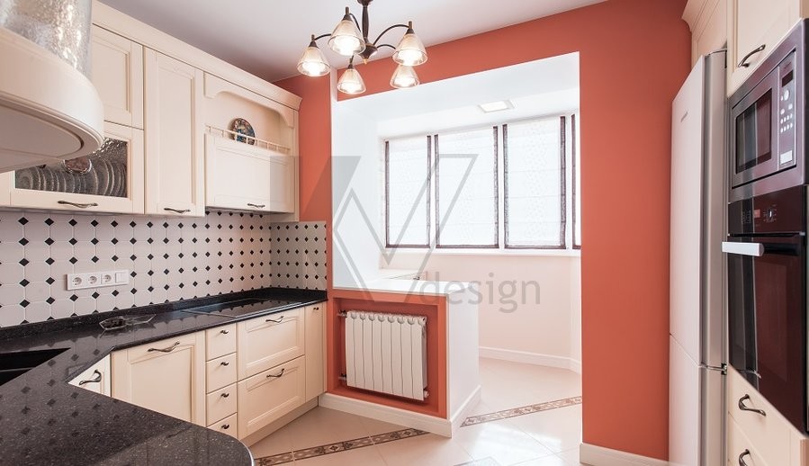 Дизайн проект двухкомнатной квартиры 63 кв.м., Королёв