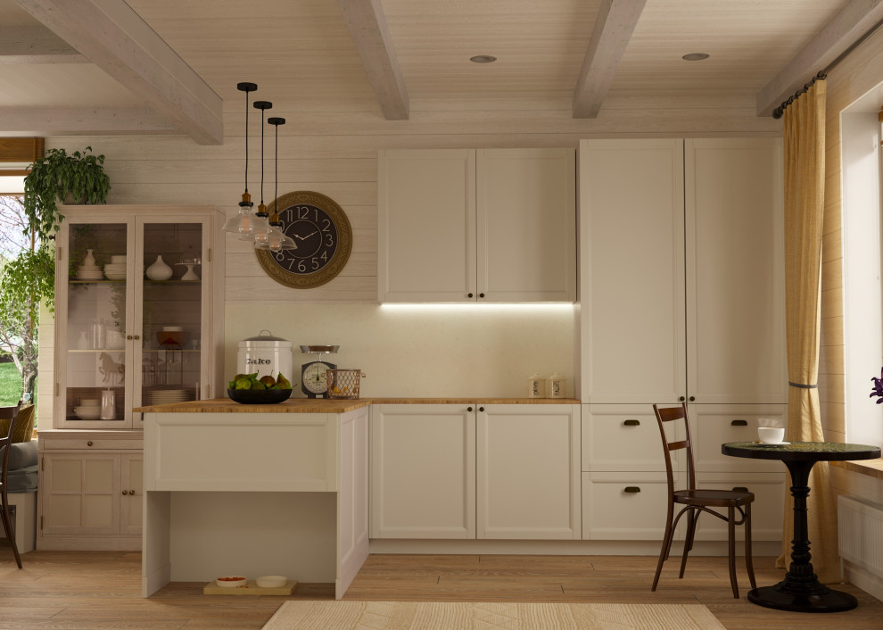 Кухня в загородном доме