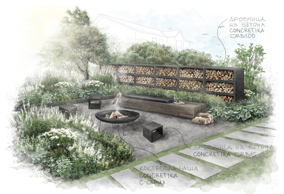 Костровые зоны