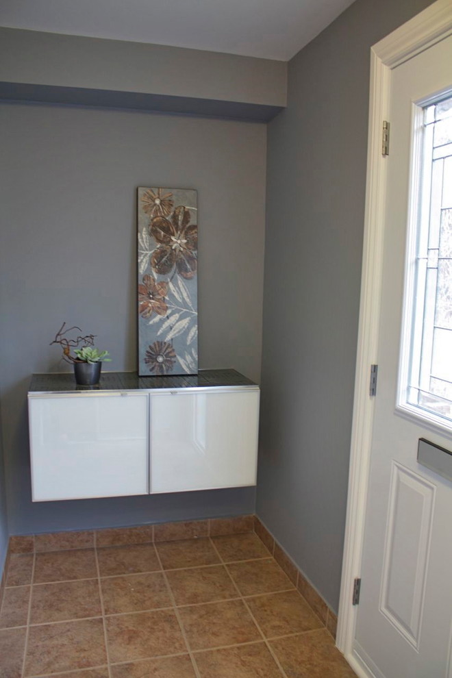 Repurposed kitchen cabinet