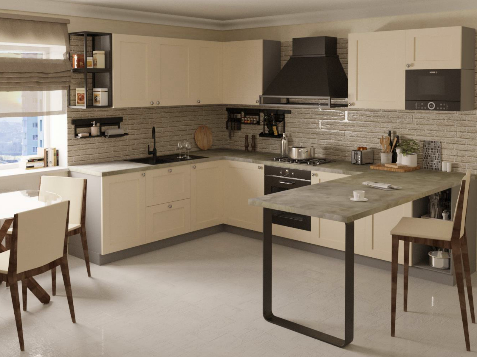 Опора для барной стойки "Мадейра"