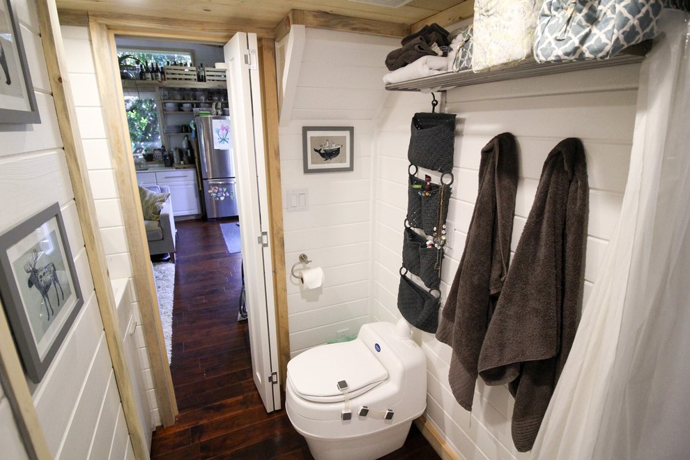 Home design - rustic home design idea in Seattle