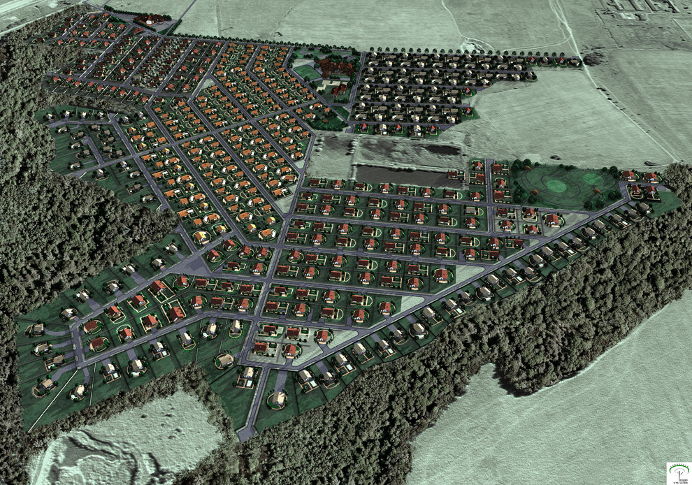 Коттеджный поселок. Краснодар.