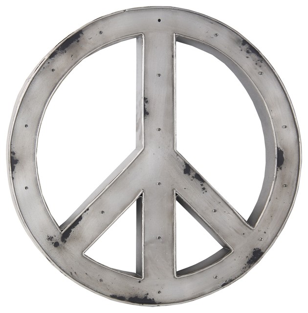 Peace Sign Wall Decor Decorating Ideas