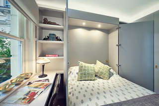 Central London Apartment transitional-bedroom