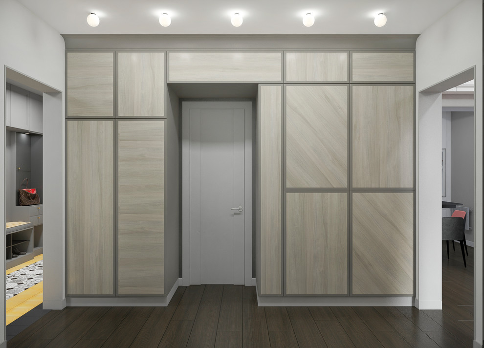 Квартира в сером цвете