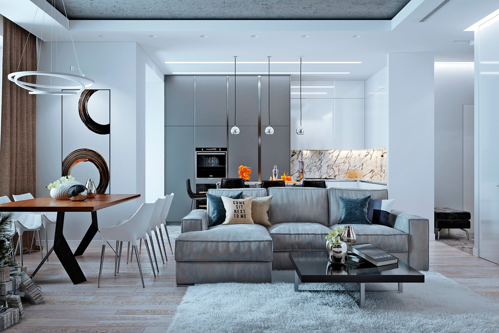 Квартира. Москва. ЖК Квартал 38А. Современный стиль.