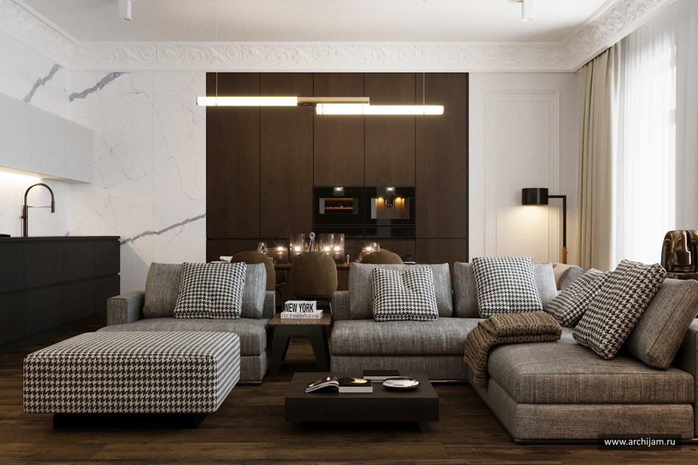 Кухня-остиная