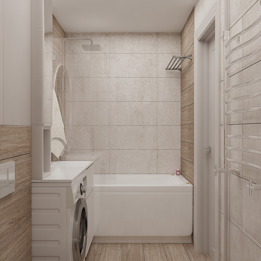 Трехкомнатная квартира для молодой девушки